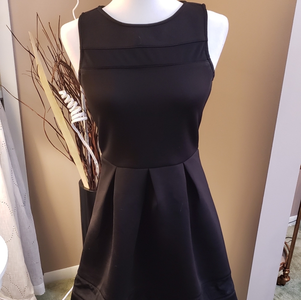 Fun & Flirty Black Mini Dress
